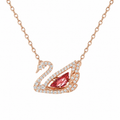 Collar Rosa Cisne Rosa