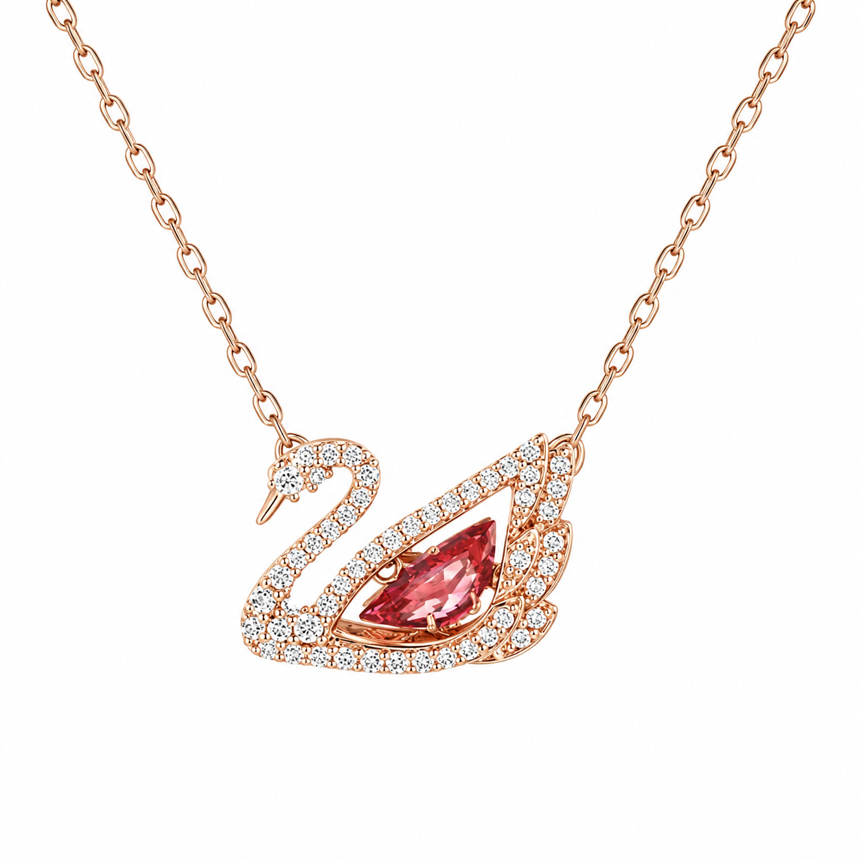 Collar Rosa Cisne Rosa