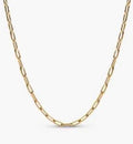 Collar Cadena Dorada Ancha