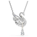 Collar Plateado Cisne Blanco