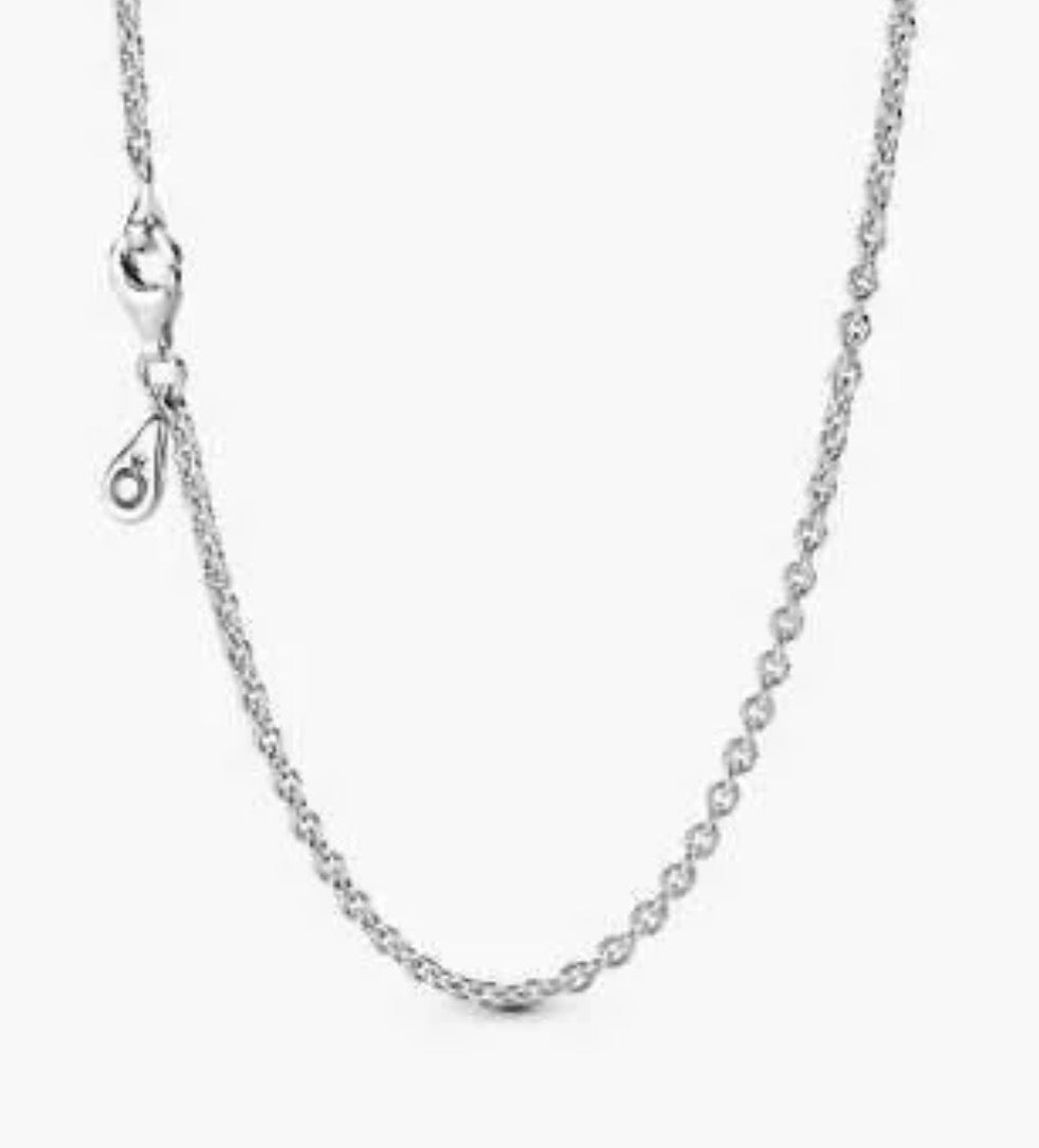 Collar Plateado Fino