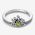 Anillo Plateado Princesa Tiana Disney