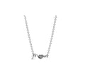 Collar Plateado Mom