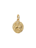 Charm Moneda Dorada León