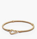 Pulsera Dorada Corazón