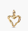 Charm Corazón Dorado