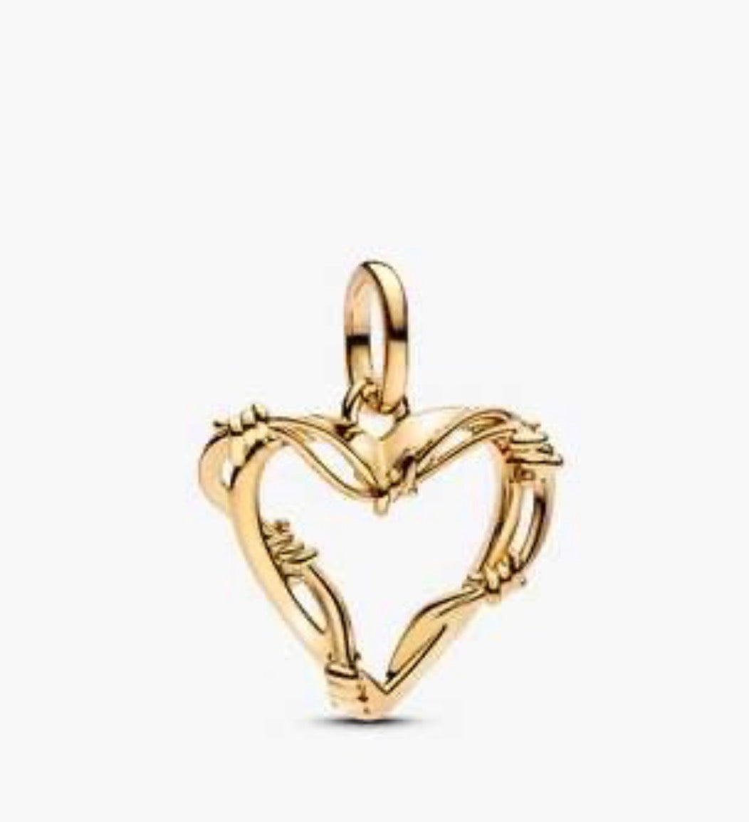 Charm Corazón Dorado