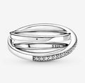 Anillo Plateado Triple Alianza